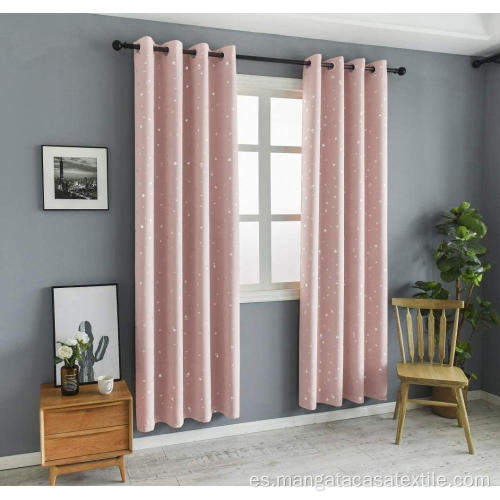 Cortinas de apagón para niños para habitación de cama